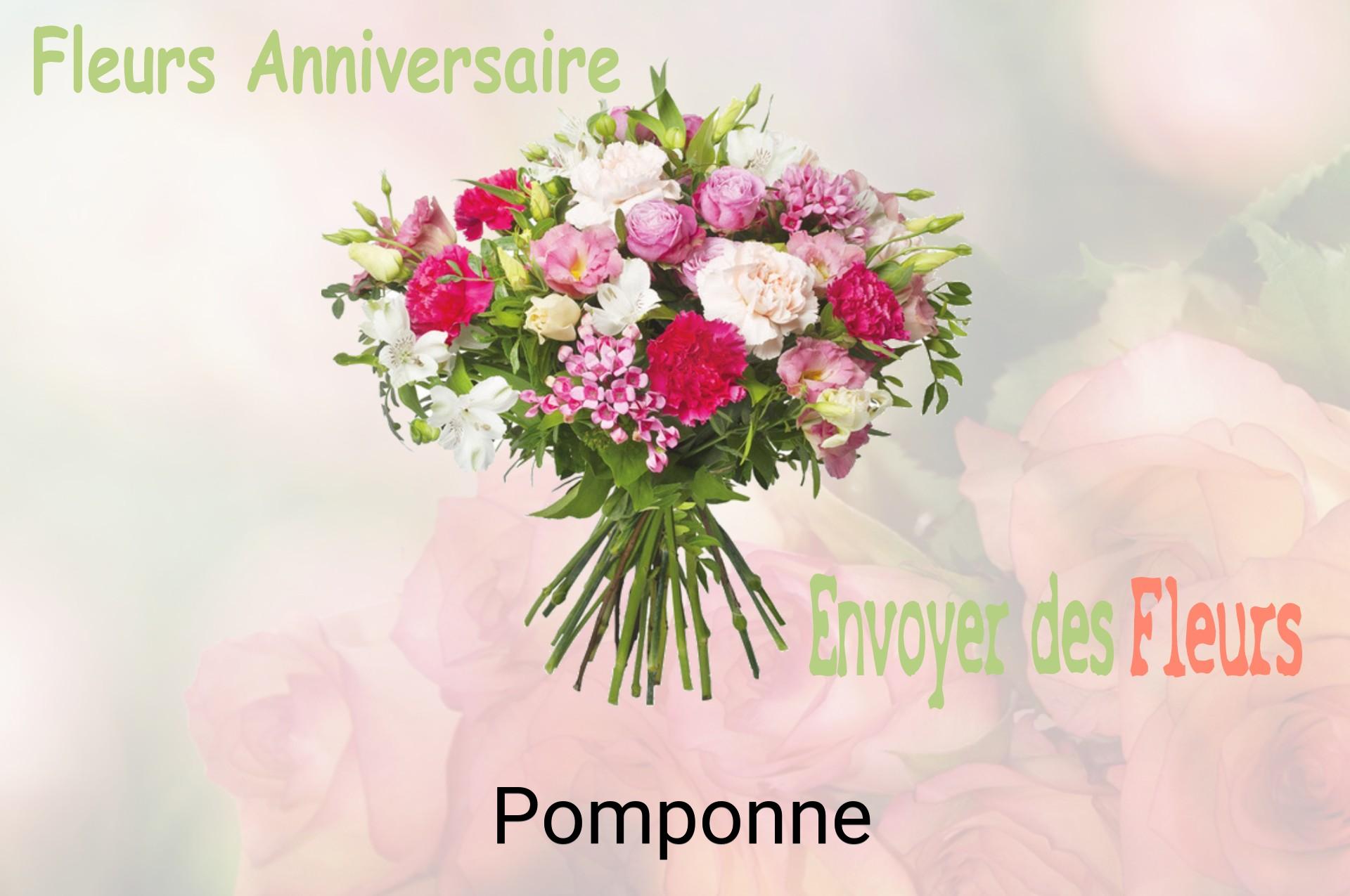 Bouquet de fleurs d’anniversaire livré à Pomponne