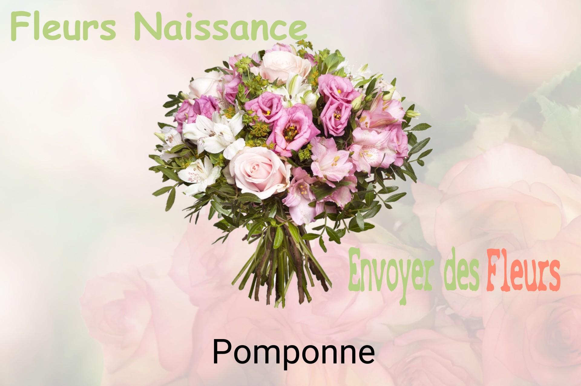 Bouquet de fleurs de naissance livré à Pomponne